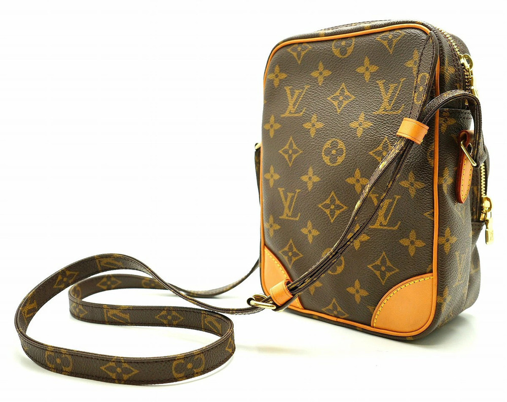 Louis Vuitton Shoulder Amazon Monogram Bag Crossbody Brown